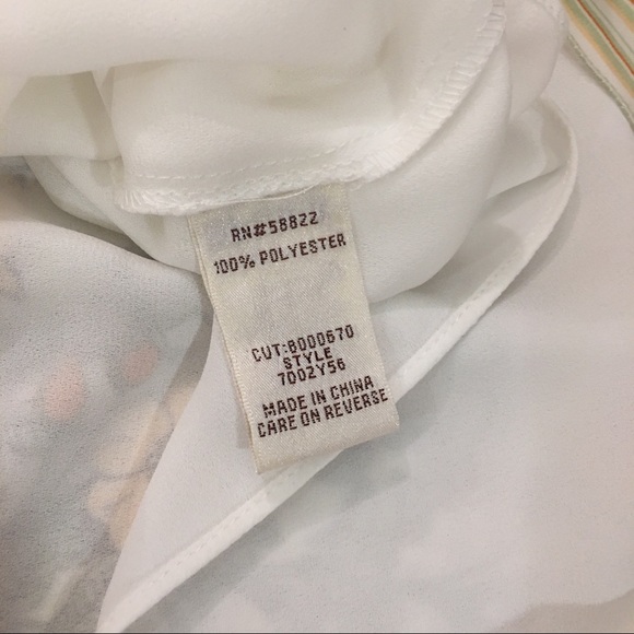 SOLD M.S.S.P Floral Flutter Ruffle Dress - Picture 6 of 6